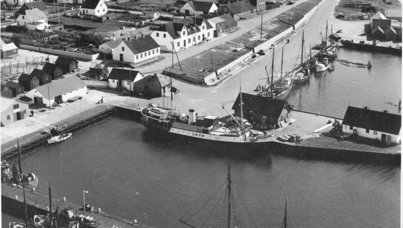 Vesterø Havn 1952