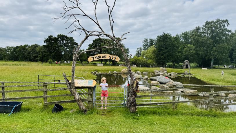 Troldestien ved Storhaven på Læsø