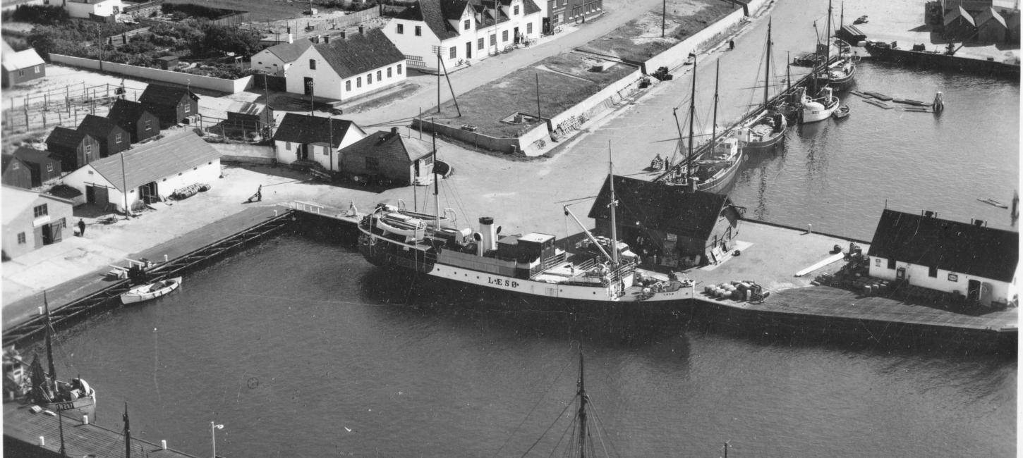 Vesterø Havn 1952