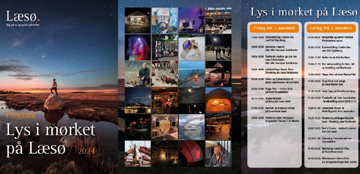 Lys i Mørket 2024 program Læsø