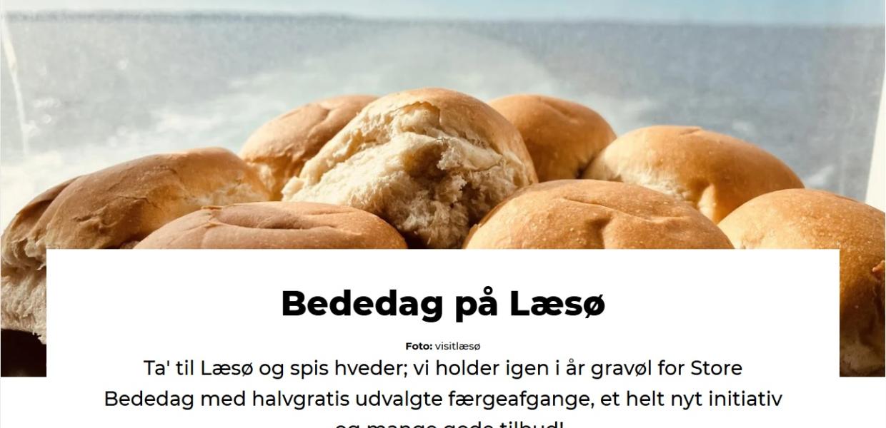 bededag på læsø