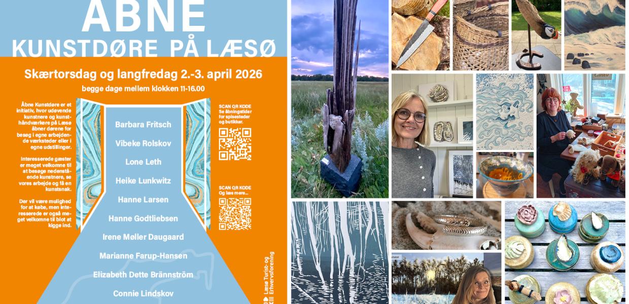 Åbne Kunstdøre 2026 - spot