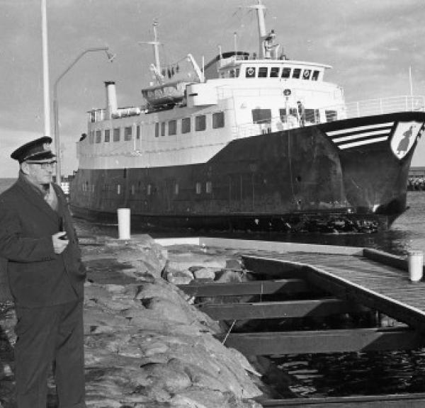 Vesterø Havn 1972