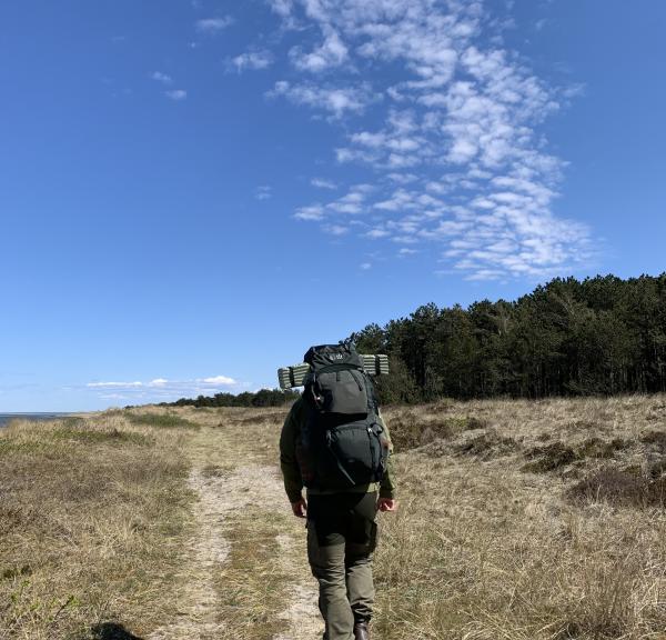 Celina og Joachim på camino