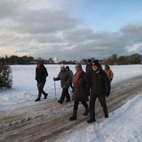 Julemærkemarch 2021 jul på Læsø