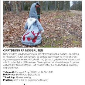 Oprydning på Nisseruten i påsken