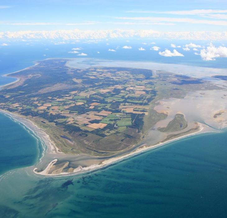 Læsø set fra oven